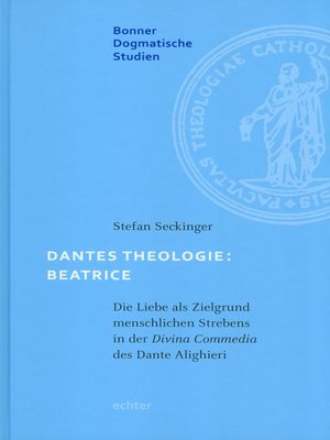 cover image of Dantes Theologie